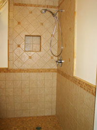 image of walk in shower